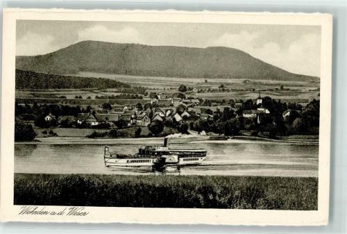 Wehrden Raddampfer