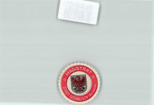 Seehausen Magistrat Adler Rot