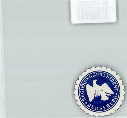 Merseburg Regierungs-Präsident Merseburg