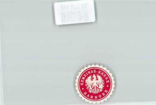 Hamborn Postwesen Gemeinde-Kasse Hamborn