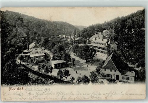 Alexisbad Bahnpoststempel