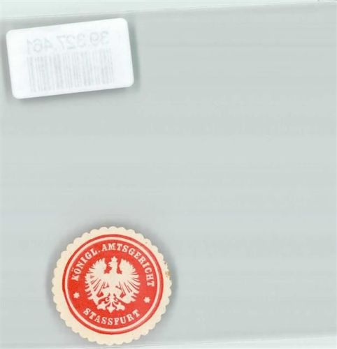 Straußfurt Königl. Amtsgericht Strassfurt