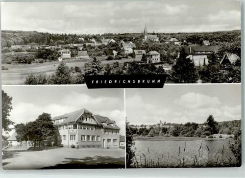 Friedrichsbrunn FDGB-Erholungsheim Gustav Zabel