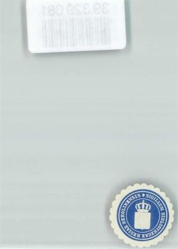 Berlin, unsortiert Sigillum Bibliothecae Regiae Berolinensis