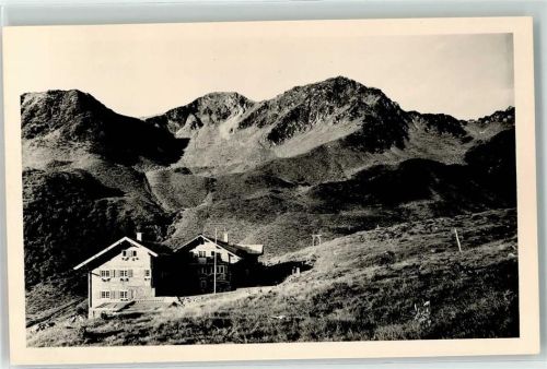 Schwarzwasserhütte Grünhorn Hüttenstempel Alpenverein