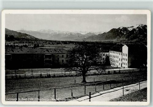 Gaißach Kleinkinder Heilstätten Foto AK