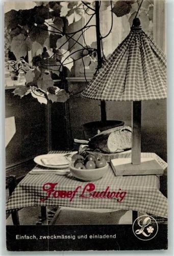 Werbung Josef Ludwig Leinenwaren