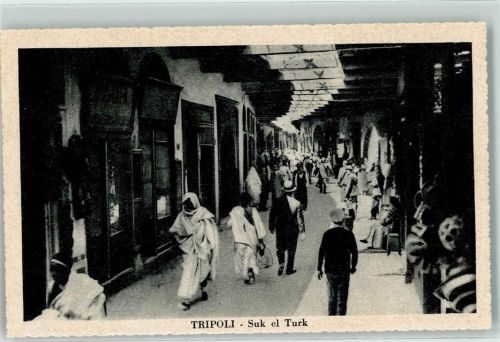 Tripolis Suk el Turk Volkstypen