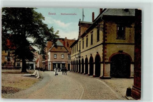 Soest 1915 Rathausstraße