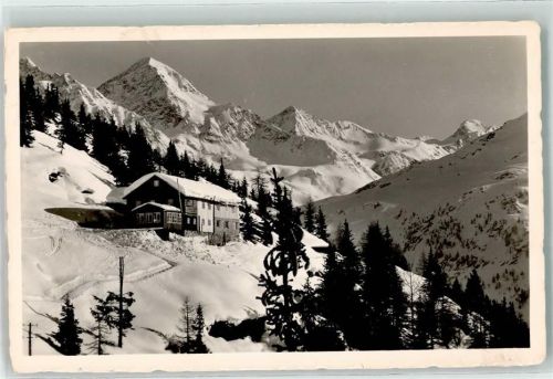 Sölden Winter Alpengasthaus Sonnenplatte Gaislachalm