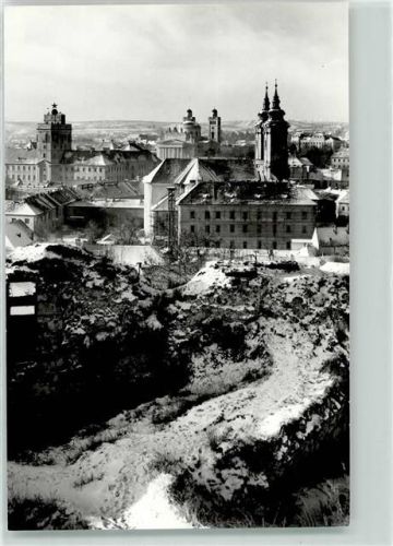 Eger Winter Blick von der Burg