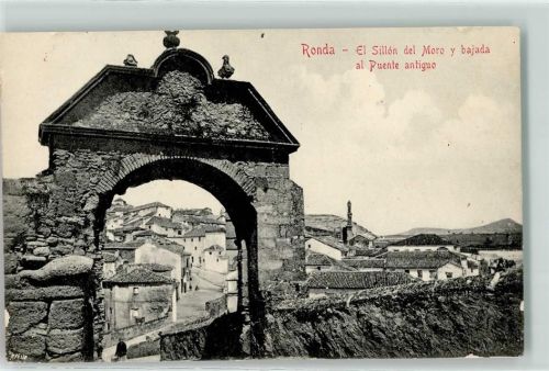 Ronda el Sillon del Moro y bajada al Puente antiguo