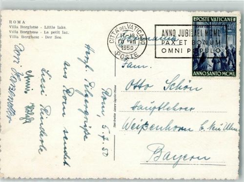 seltene Briefmarke Sonderstempel