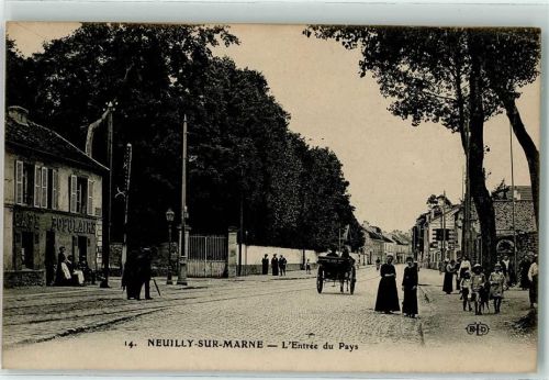 93330 Neuilly-sur-Marne - L Entree du Pays Kutsche Kinder