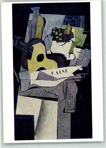 Prag Stilleben mit Gitarre sign.Georges Braque Nationalgalerie