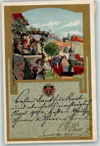 1909 Deutscher Schulverein sign.Josef Eberle