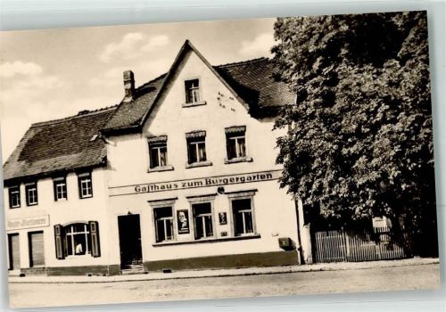 Rastenberg Gasthaus zum Bürgergarten Emailleschilder