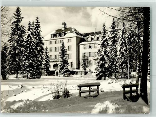 Bad Brambach Winter Joliot Curie Haus