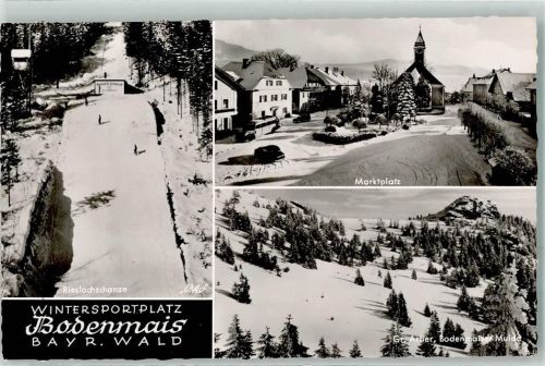 Bodenmais Winter Rieslochschanze Marktplatz