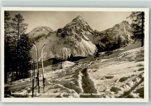 Lermoos Winter Sonnspitze Wampeter Schrofen Ehrwalder Becken Ski