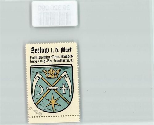 Seelow Wappen Sensen Kaffee Hag Nr. 53