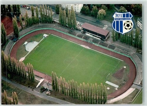 Usti nad Labem Fliegeraufnahme Stadion Mestsky