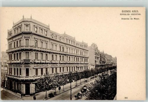Buenos Aires Avenida de Mayo Kutsche