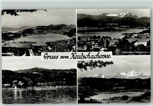 Keutschach Keutschachersee mit Mittagskogel