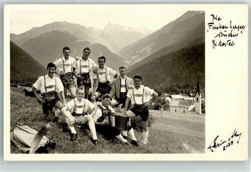 Finkenberg die Finkenberger Brüder Ziehharmonika Tracht