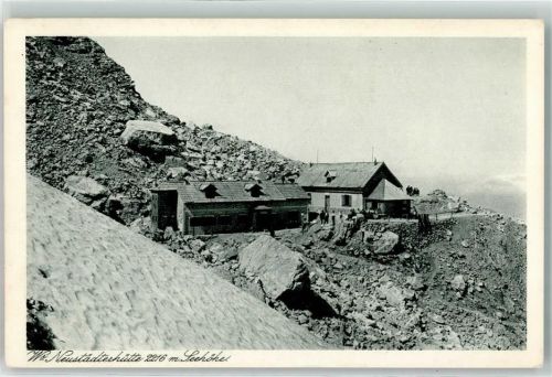 Ehrwald Neustädter Hütte m. Seehöhe Hüttenstempel