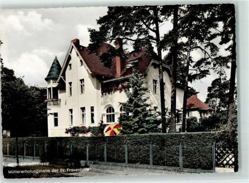 Schlachtensee Müttererholungsheim d. Ev. Frauenhilfe
