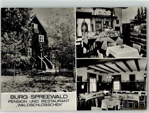 Burg Pension-Restaurant Waldschlößchen Gaststube