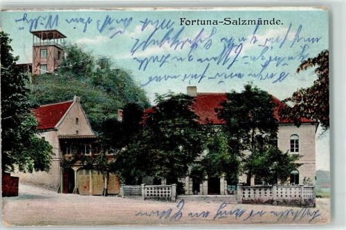 06198 O4101 Salzmünde Gebrauchsspuren Fortuna Turm