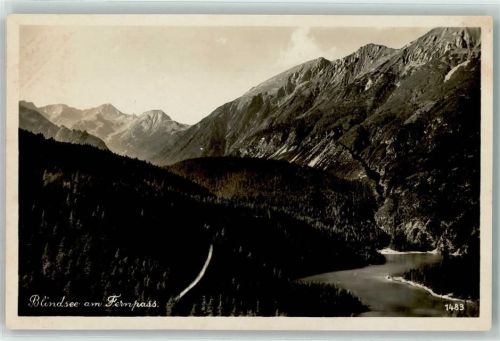 Biberwier Blindsee am Fernpaß