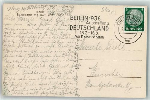 Wilmersdorf Berlin 1936 Ausstellung Deutschland Am Kaiserdamm