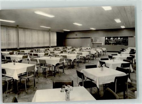 Bad Blankenburg Erholungsheim Magnus Poser Speisesaal