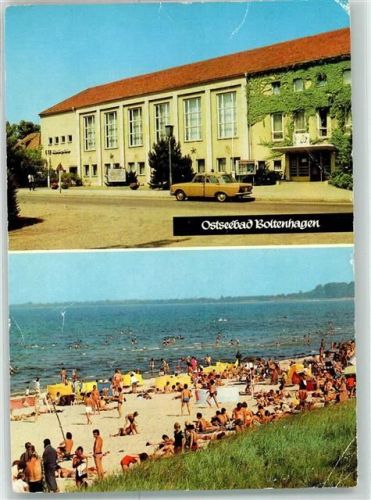 Ostseebad Boltenhagen FDGB-Etholungsheim Fritz Reuter Ostseestrand