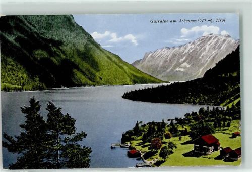 Achenkirch Gaisalpe am Achensee