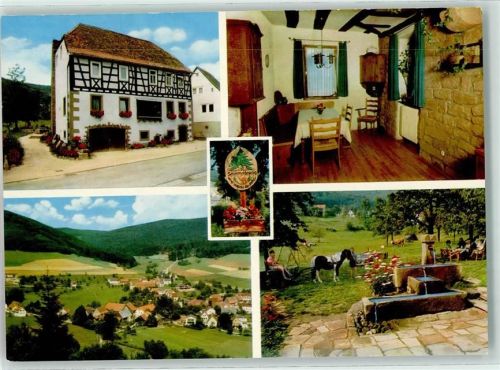 Ober-Schönmattenwag Alte Mühle Brunnen Pony