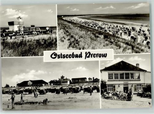 Ostseebad Prerow Hauptrettungsturm Dünenhaus Strand Milchbar