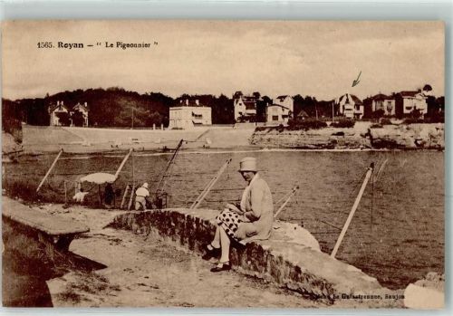 Royan Le Pigeonnier Frau Angel Angler