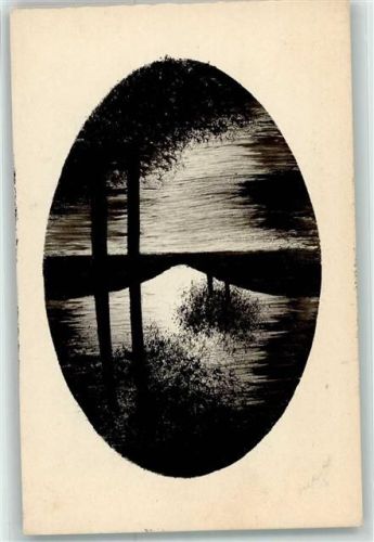 Landschaft Passepartout Bildkarte