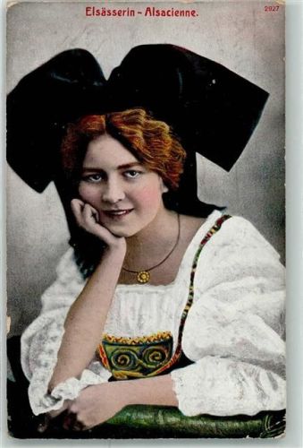 1915 Tracht Elsässerin