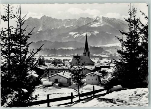 Kössen Winter mit Kaisergebirge