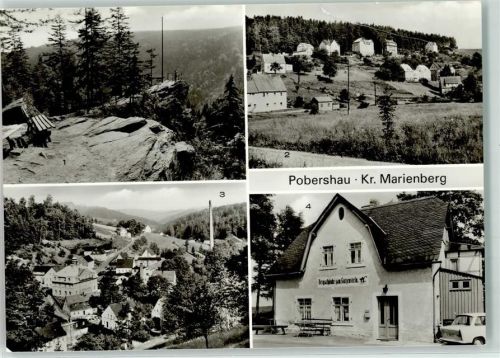 Pobershau Gasthaus Bergschänke zum Katzenstein Auto