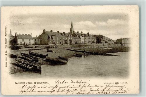 Havelock Place Warrenpoint Ruderboot Kirche
