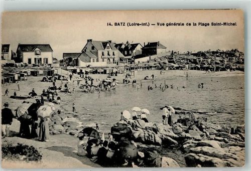 Batz-sur-Mer Blick auf den Strand Saint Michel