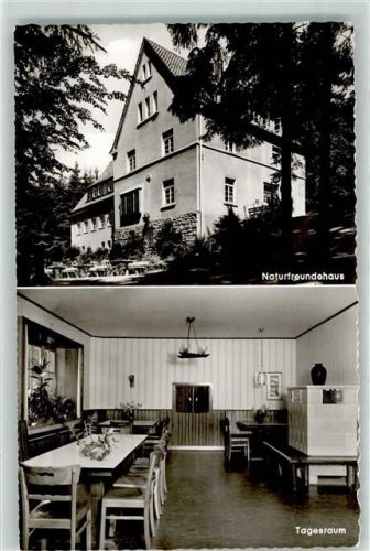 Oerlinghausen Bielefelder Naturfreundehaus Tagesraum Kachelofen