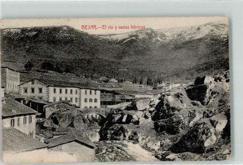 Salamanca - Bejar El rio y varlas fabricas