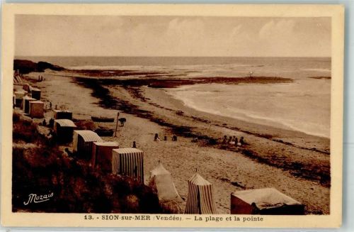Saint-Hilaire-de-Riez pointe Sion-sur-Mer